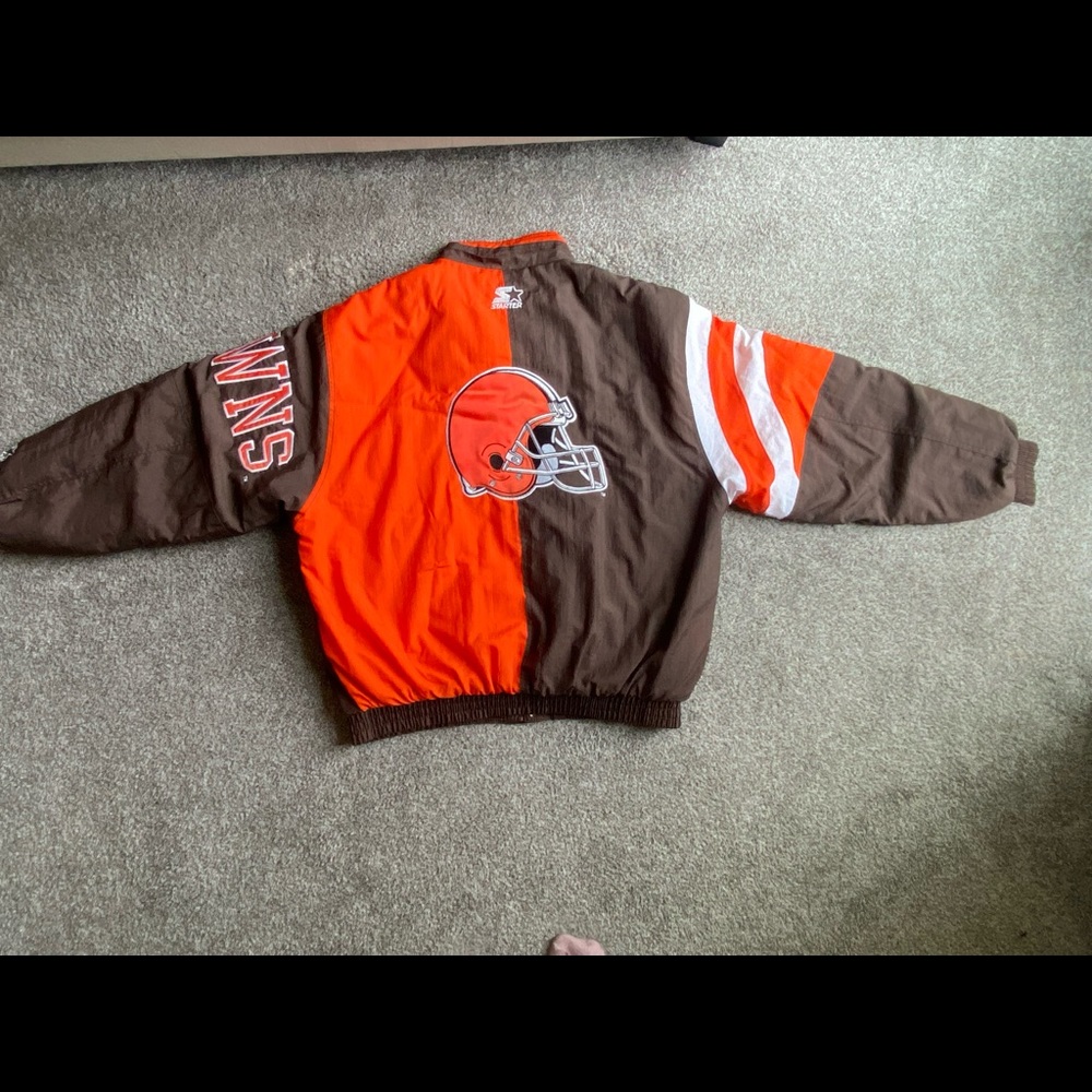 VINTAGE Cleveland Browns Starter Jacket Men’s Size XL NFL